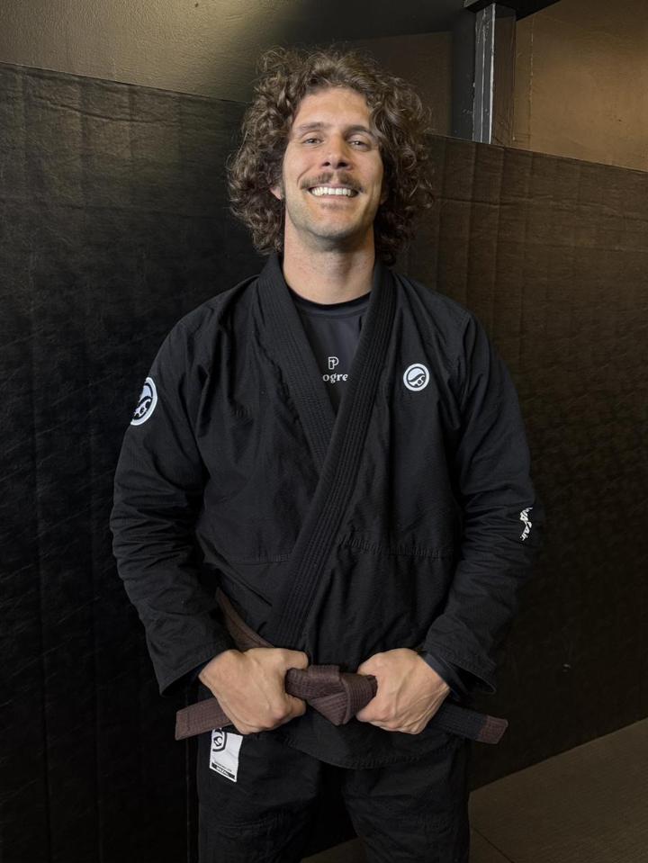 Canaan Frederick, brown belt, founder of Basin Jiu Jitsu